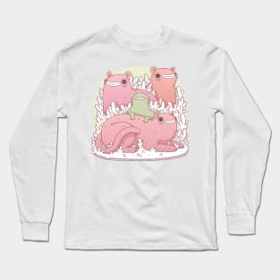 Cat friends Long Sleeve T-Shirt